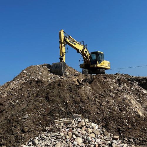 Recupero materiale inerte ML MASI SRL a Lamporecchio e in tutta la Toscana Lavori stradali, autotrasporti conto terzi, recupero materiali inerti, impianto frantumazione