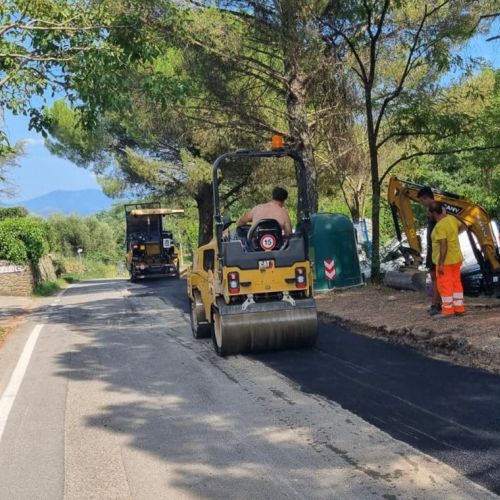 Impianti stradali ML MASI SRL a Lamporecchio e in tutta la Toscana Lavori stradali, autotrasporti conto terzi, recupero materiali inerti, impianto frantumazione
